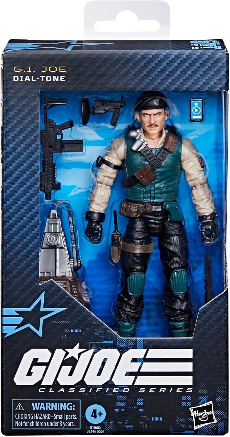 G.I. Joe Classified Series #149, Dial-Tone, Collectible 6 Inch Action Figure with 6 Accessories