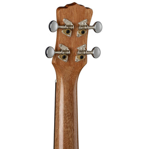 Luna Guitars Ziricote, 4-String Soprano Ukulele with Gigbag UKE ZIRI S