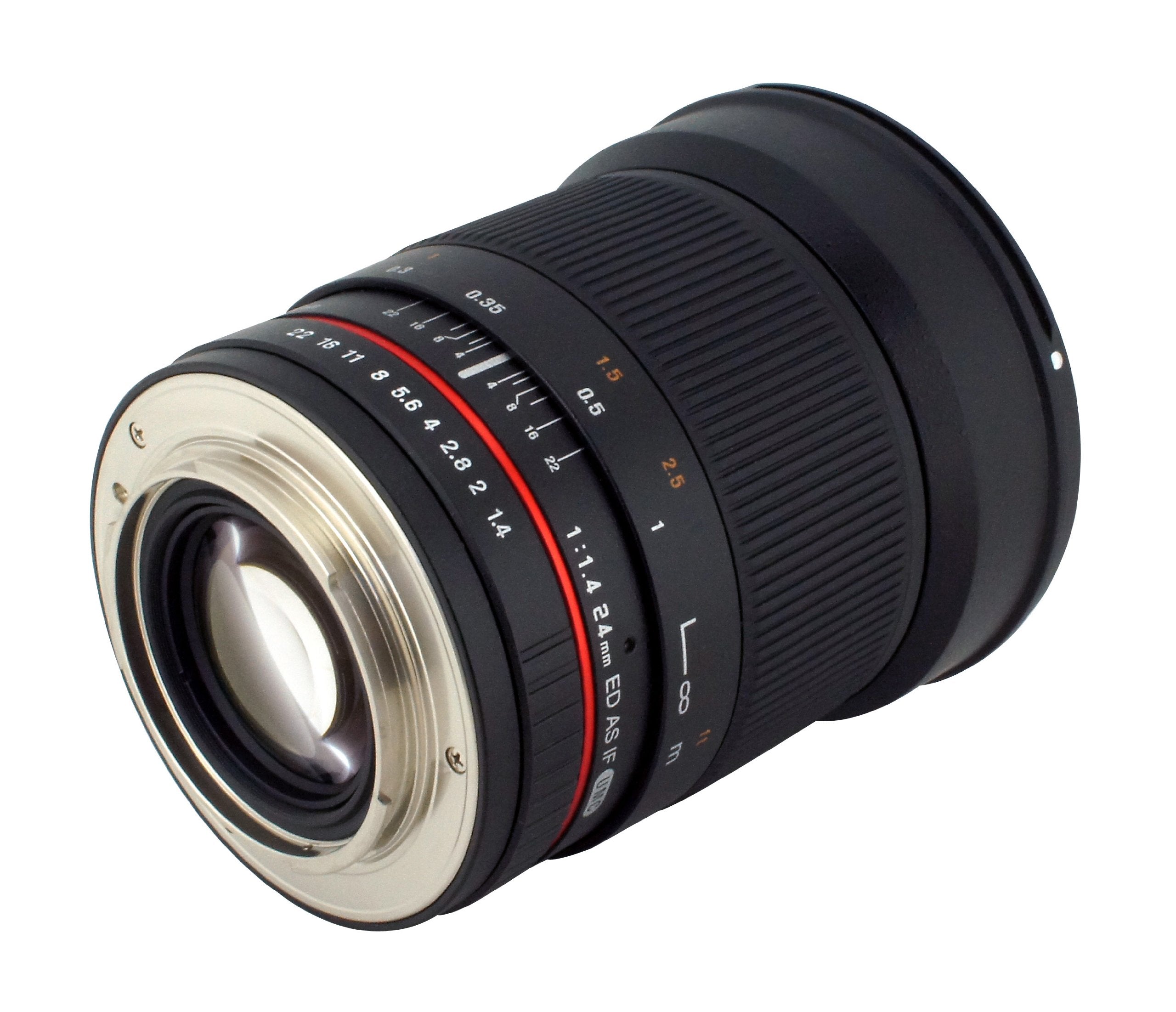 Rokinon 24mm F/1.4 Aspherical Wide Angle Lens for Olympus 4/3 RK24M-O