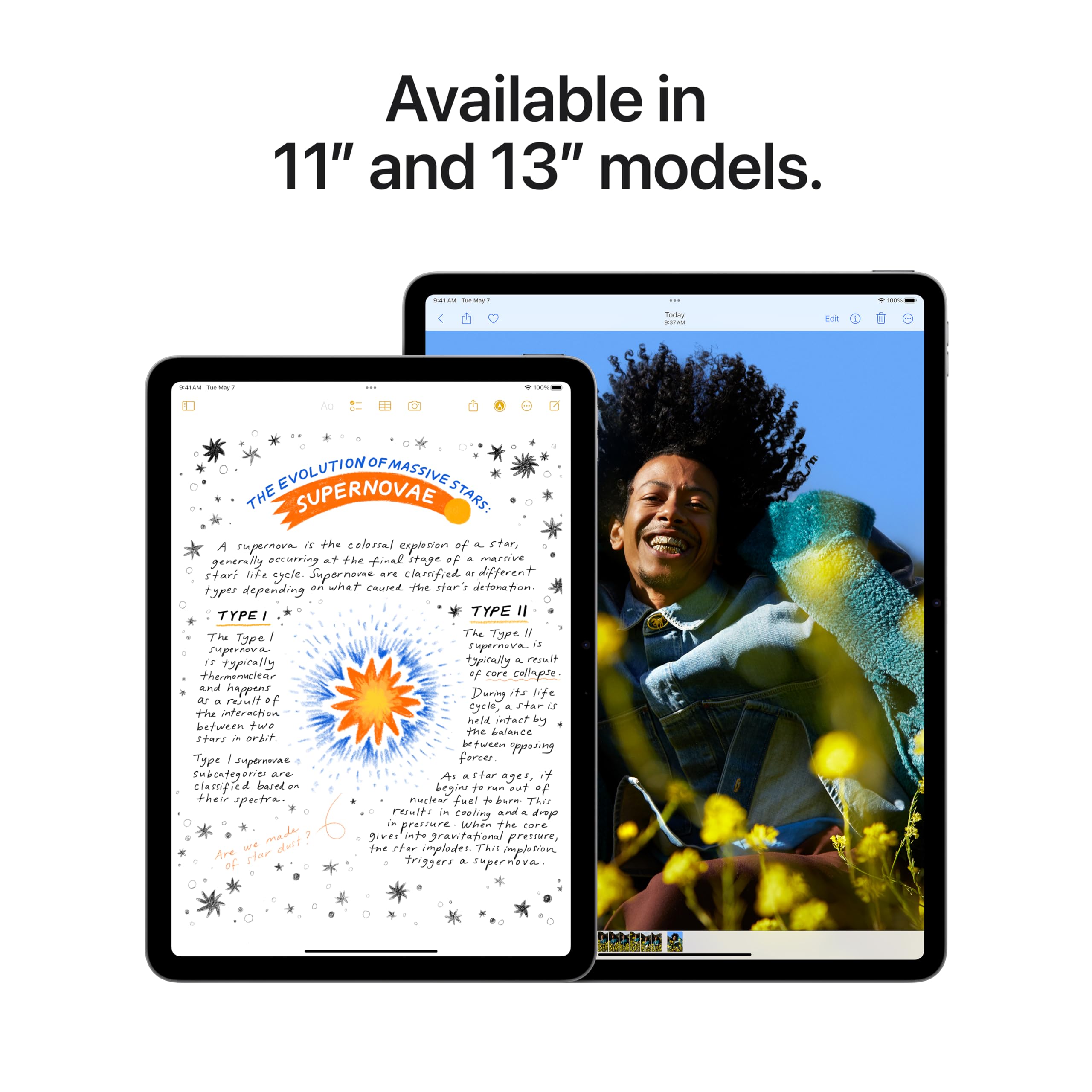 Apple iPad Air 11-inch M2 : Built for Apple Intelligence, Liquid Retina Display, 1TB, 12MP Front/Back Camera, Wi-Fi 6E + 5G Cellular, Touch ID, All-Day Battery Life - Blue