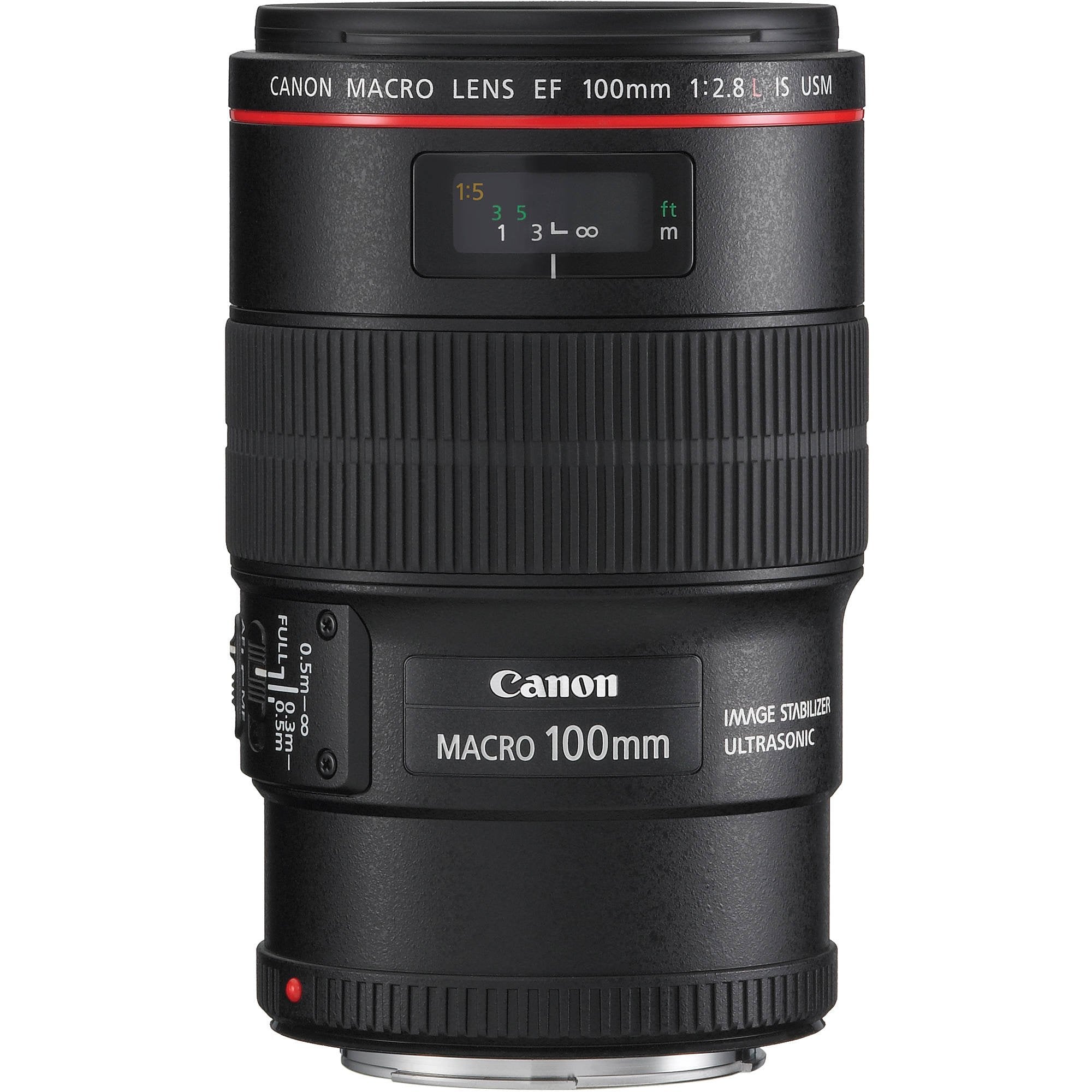 Canon EF 100mm f/2.8L Macro is USM Lens International Version Professional Accessory Combo