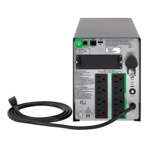 APC 1500VA Smart UPS with SmartConnect, SMT1500C Sinewave UPS Battery Backup, AVR, 120V, Line Interactive Uninterruptible Power Supply APC