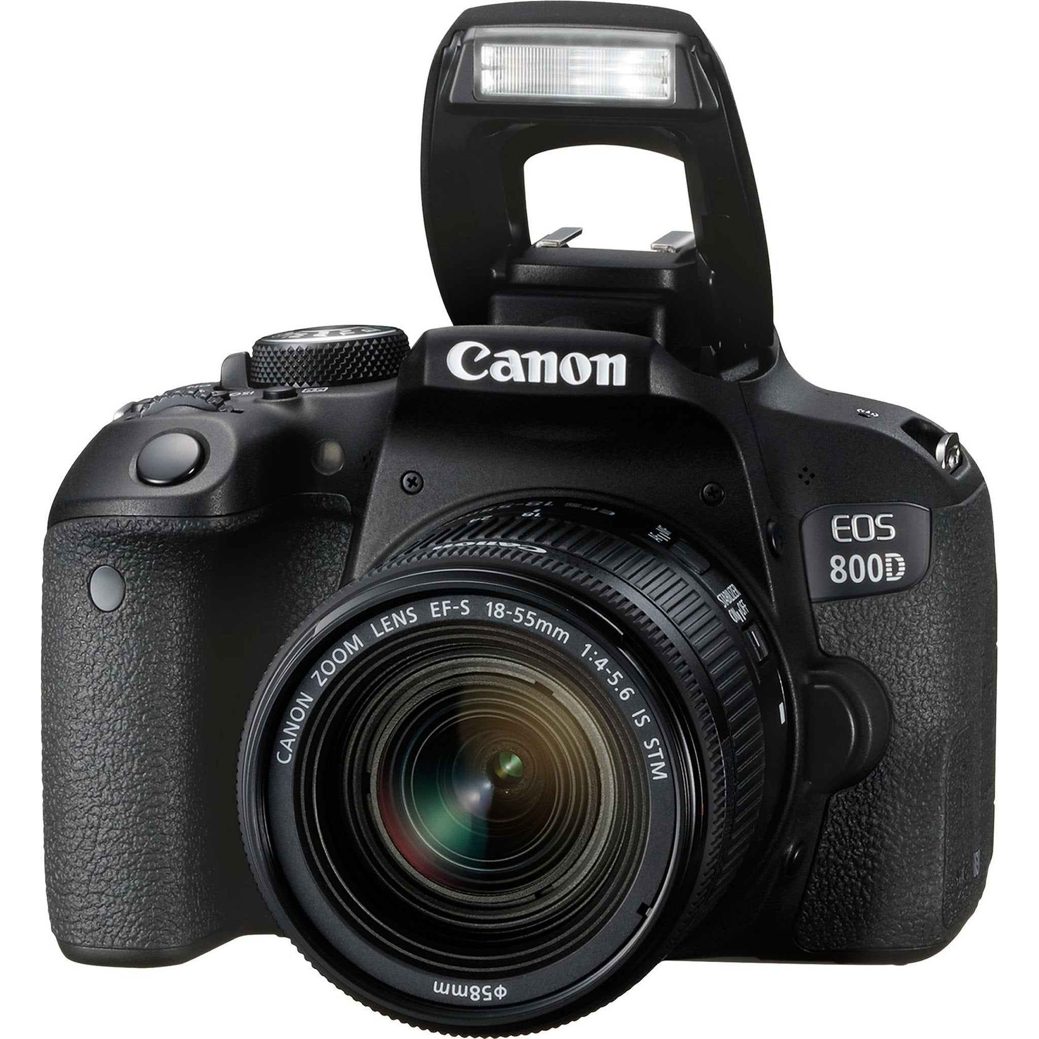 Canon EOS 800D Digital SLR with 18-55 is STM Lens Black Refurbished - Used Canon