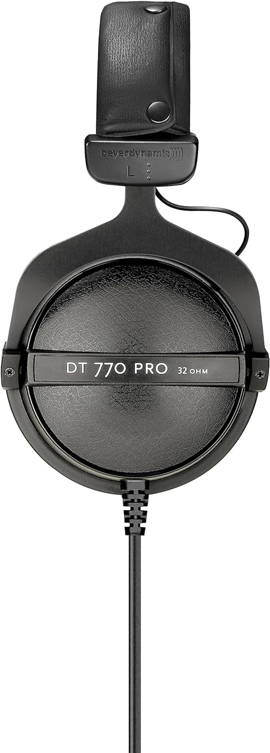 Beyerdynamic DT 770 Pro 32 ohm Professional Studio Headphones with 6Ave Headphone Cleaning Kit and Extended Warranty Bundle
