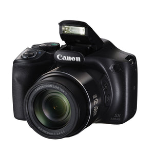 Canon PowerShot SX540 Digital Camera w/ 50x Optical Zoom - Wi-Fi & NFC Enabled Black - Used Canon