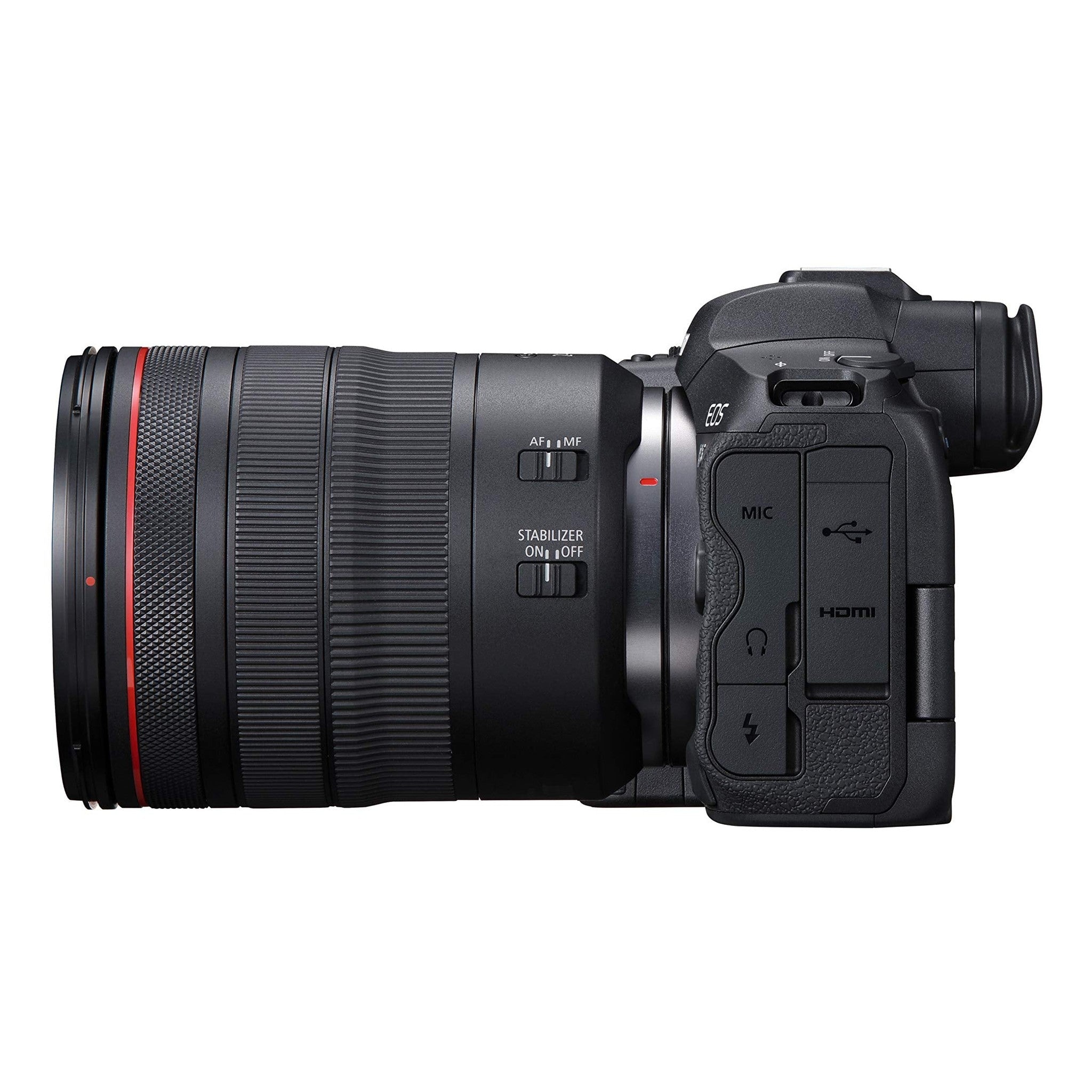 Canon EOS R5 Mirrorless Camera RF24-105mm F4 L is USM Lens Kit, Full-Frame Hybrid Camera, 8K Video, 45 Megapixel CMOS Sensor, DIGIC X Image Processor, Up to 12 FPS, RF Mount, Black