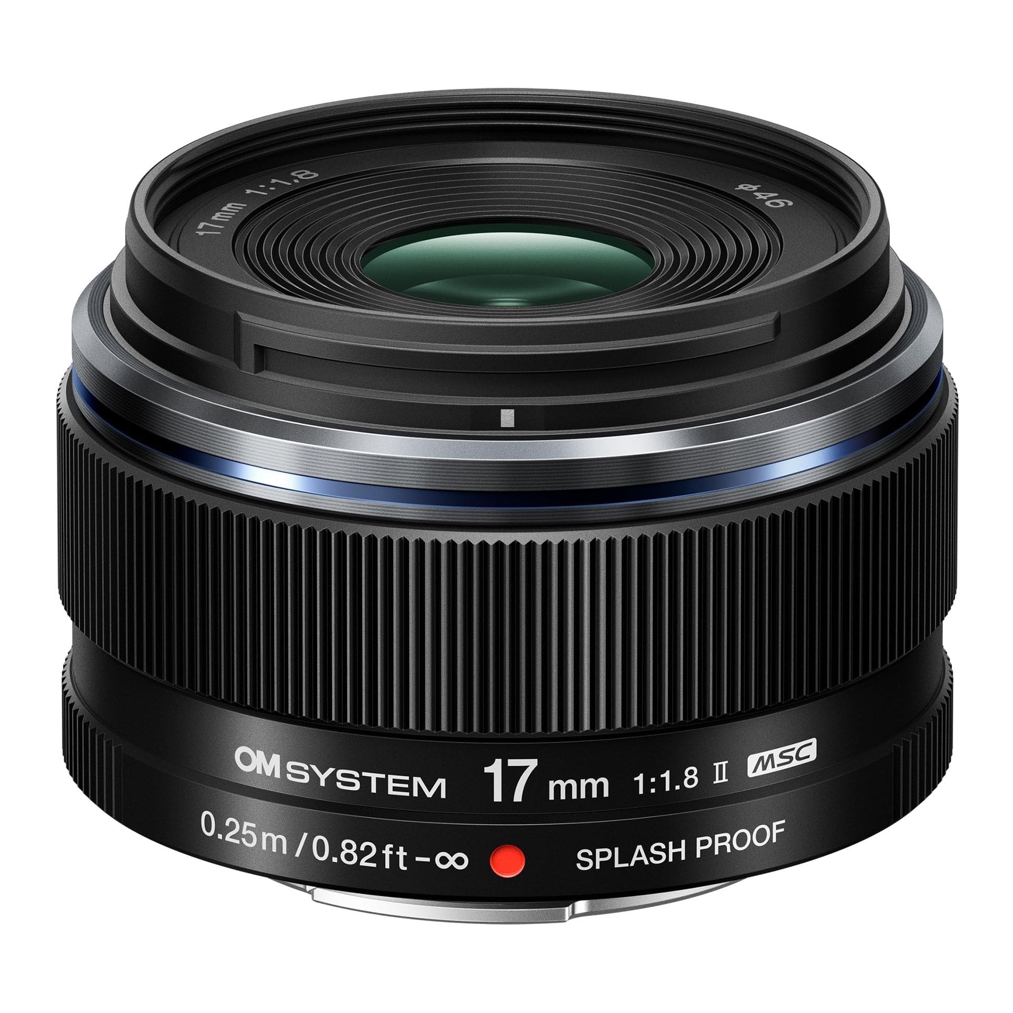 OM SYSTEM Olympus M.Zuiko Digital 17mm F1.8 II for Micro Four Thirds System Camera, Weather Proof, Compact Design, Beautiful Bokeh, Bright