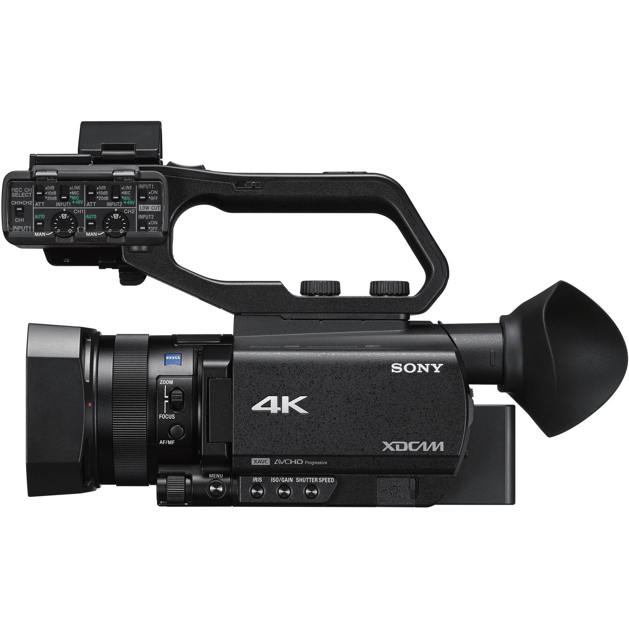 Sony PXW-Z90V 4K HDR XDCAM with Fast Hybrid AF + 32GB SDHC Class 10 Memory Card + 62mm UV Filter + Carrying Case + Microfiber Cleaning Cloth + Deluxe Cleaning Kit Bundle International Version