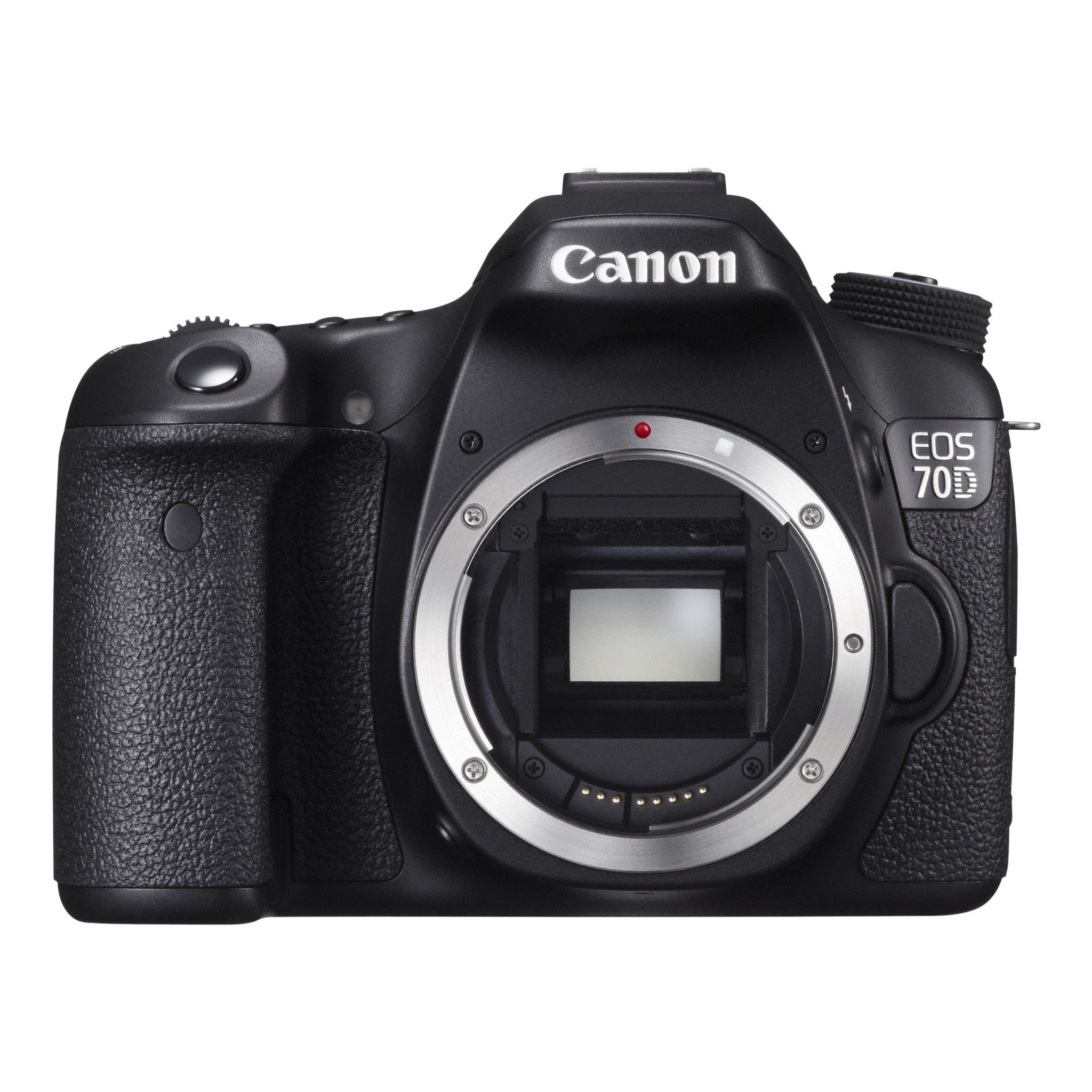 Canon EOS 70d 20.2 MP Digital SLR Camera Built-in Wi-fi 18-200mm Is Lens Kit - Used Canon