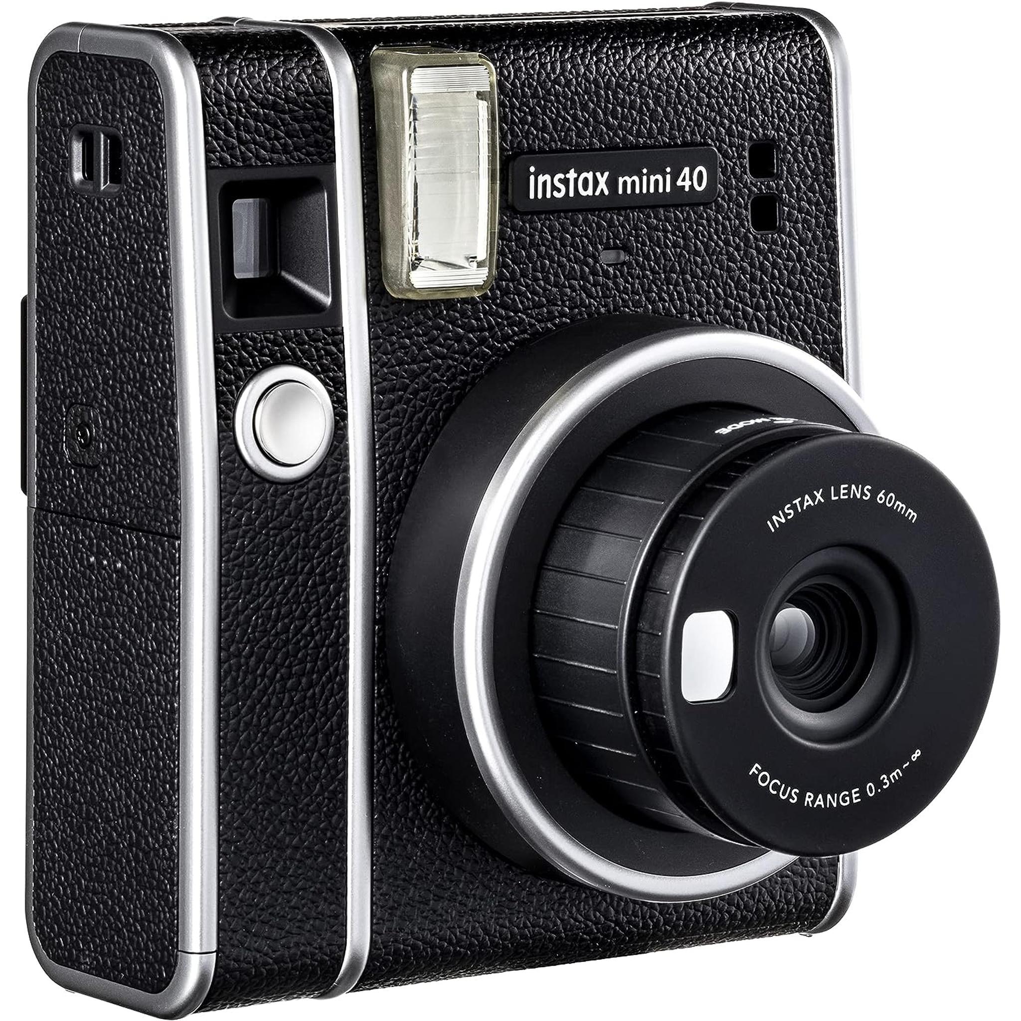 Fujifilm Instax Mini 40 Instant Camera - Black