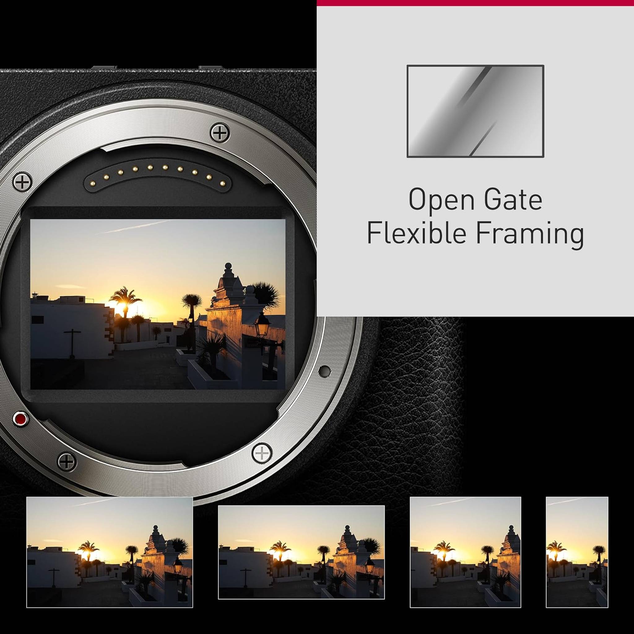 LUMIX S9 Full Frame Camera with 20-60mm F3.5-5.6 L Mount Lens, Compact Mirrorless Camera for Content Creators with Real Time LUT, Open Gate and Easy Sharing of Photos & Video - DC-S9KK BLACK