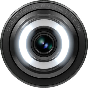 Canon EF-M 28mm f/3.5 Macro is STM International Model No Warranty
