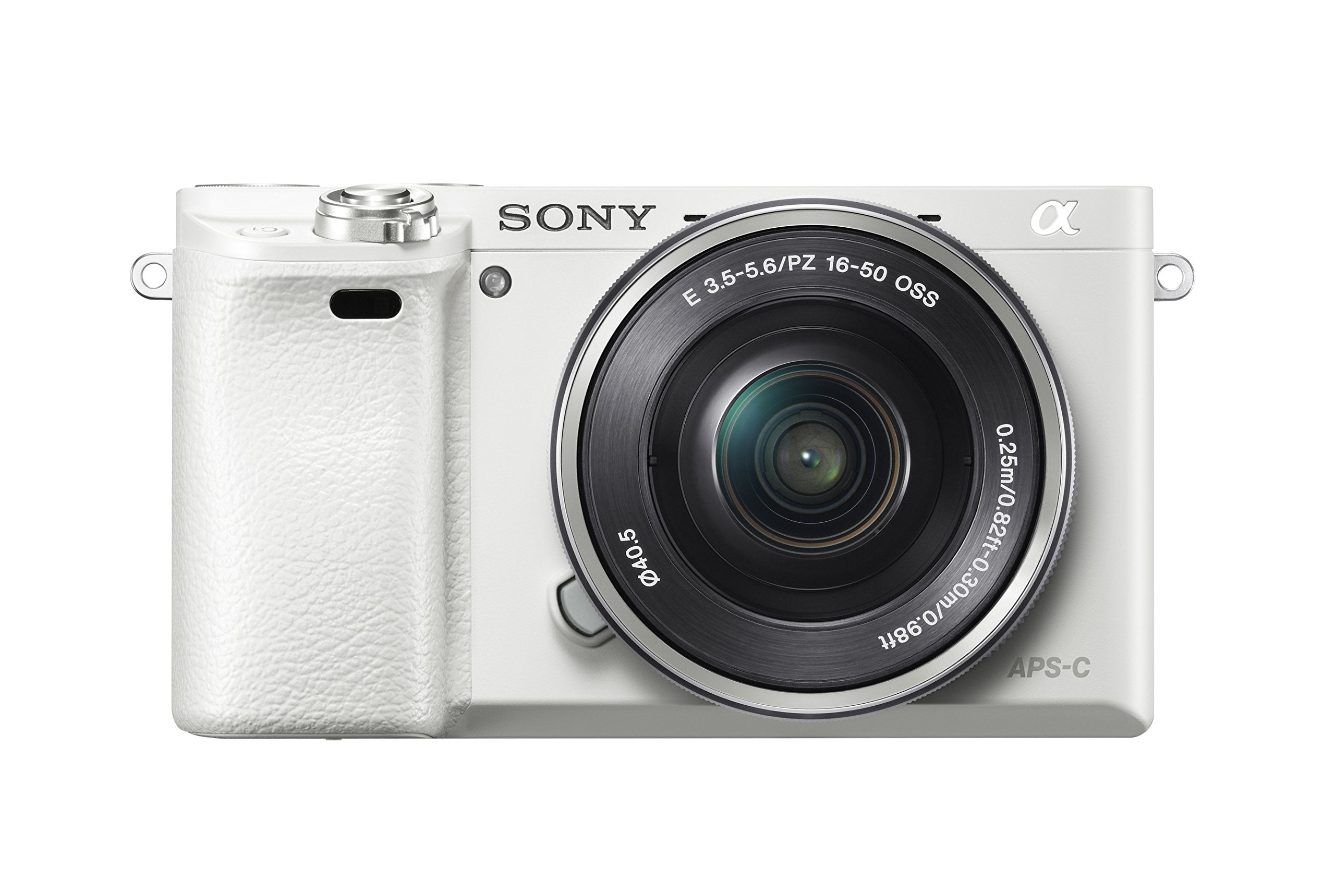 Sony Alpha a6000 Mirrorless Digital Camera - White with 16-50mm Lens