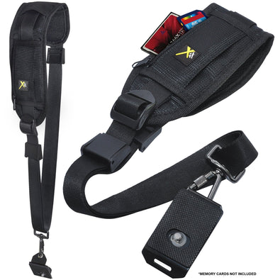 Xit XTSSS Camera Shoulder Strap with Quick Release Black