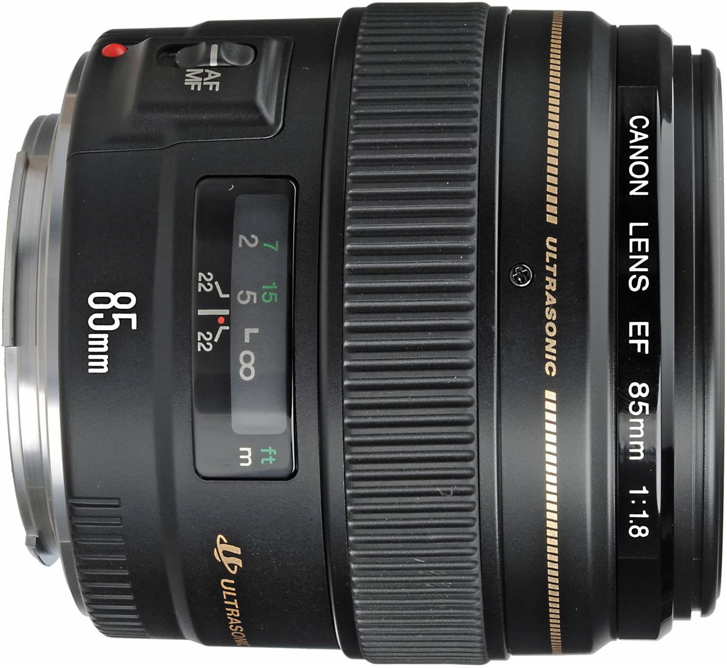 Canon EF 85mm f/1.8 USM Telephoto Lens-International Model