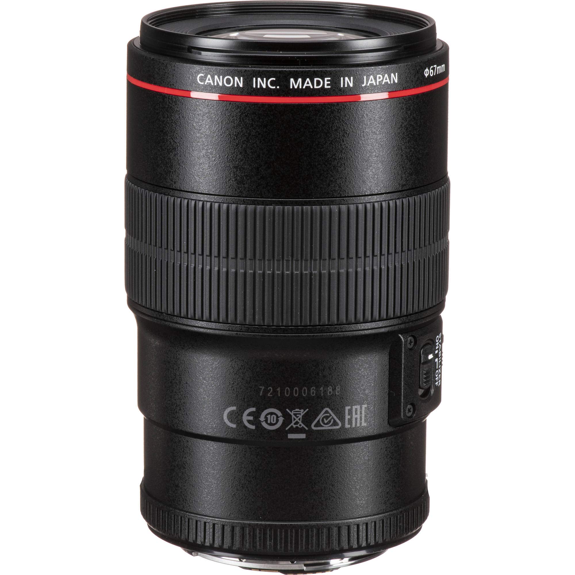 Canon EF 100mm f/2.8L Macro IS USM Lens With Lens Case, Filter Kit AND Cleaning Kit