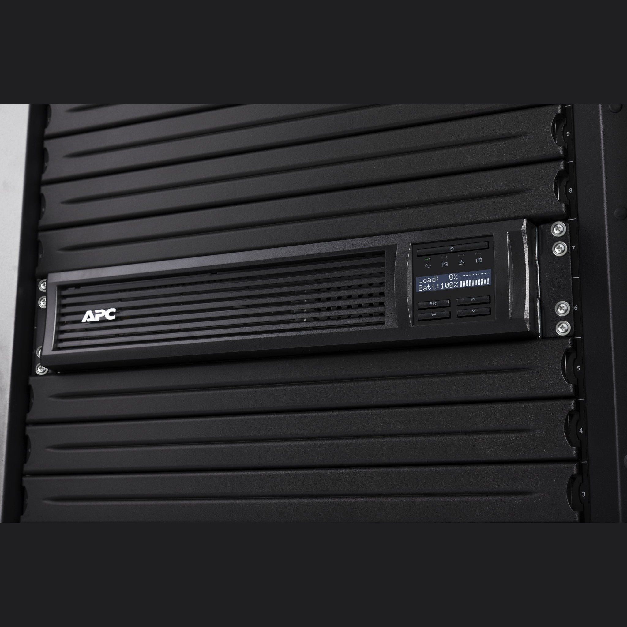 APC 1500VA Smart UPS with SmartConnect, SMT1500RM2UC Rack Mount UPS Battery Backup, Sinewave, AVR, 120V, Line Interactive Uninterruptible Power Supply APC