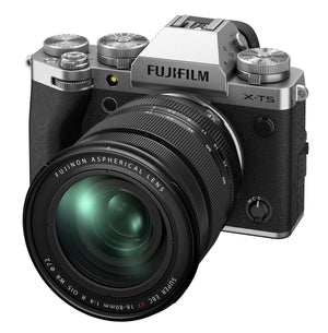 Fujifilm X-T5 Mirrorless Digital Camera XF16-80mm Lens Kit - Silver