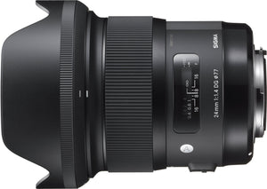 Sigma 24mm f/1.4 DG HSM Art Lens for Nikon F