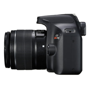Canon EOS Rebel T100 DSLR Camera with EF-S 18-55mm f/3.5-5.6 III Lens, 18MP APS-C CMOS Sensor, Built-in Wi-Fi, Optical Viewfinder, Impressive Images & Full HD Videos, Includes 32GB SD Card