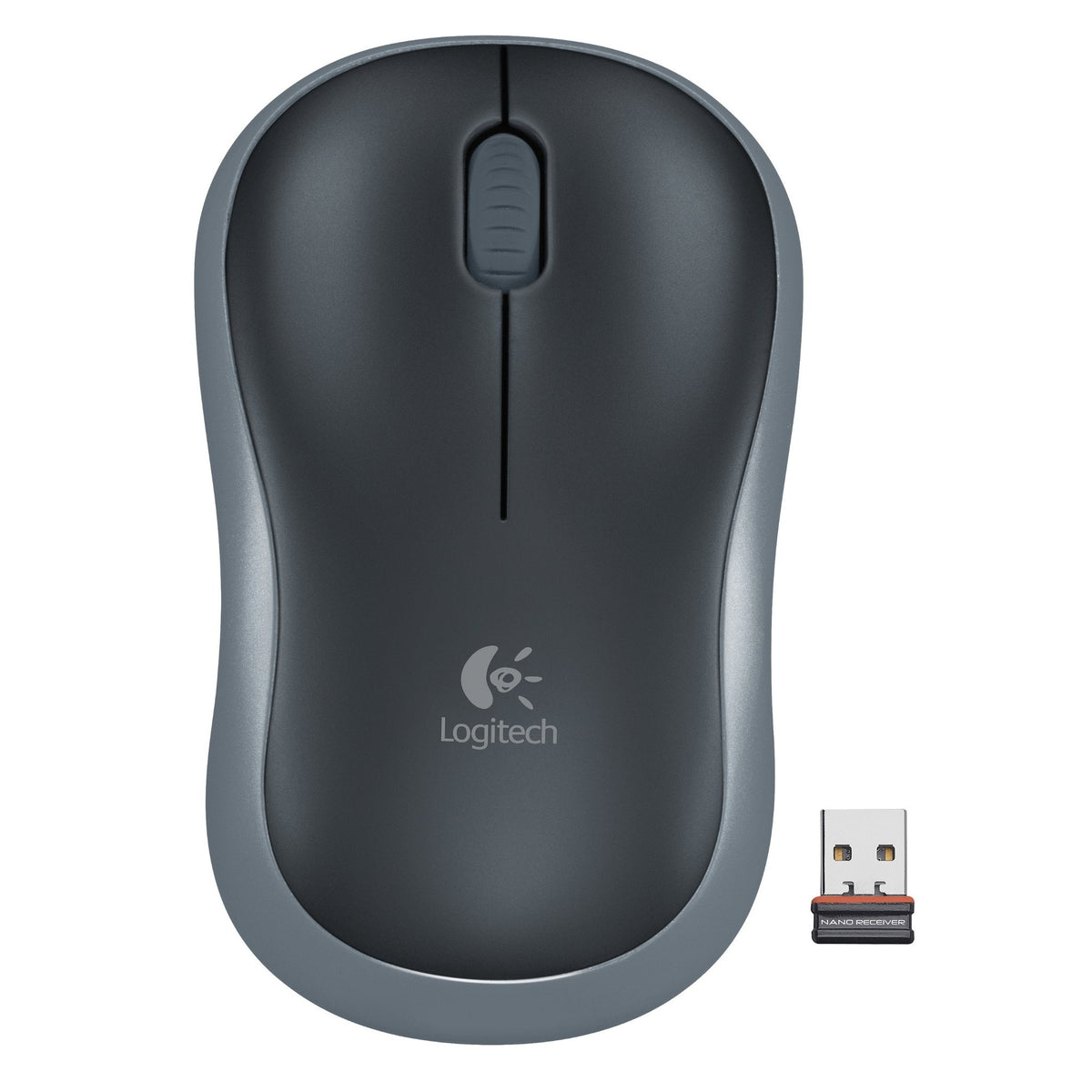 Logitech Wireless Mouse M185 - Swift Gray