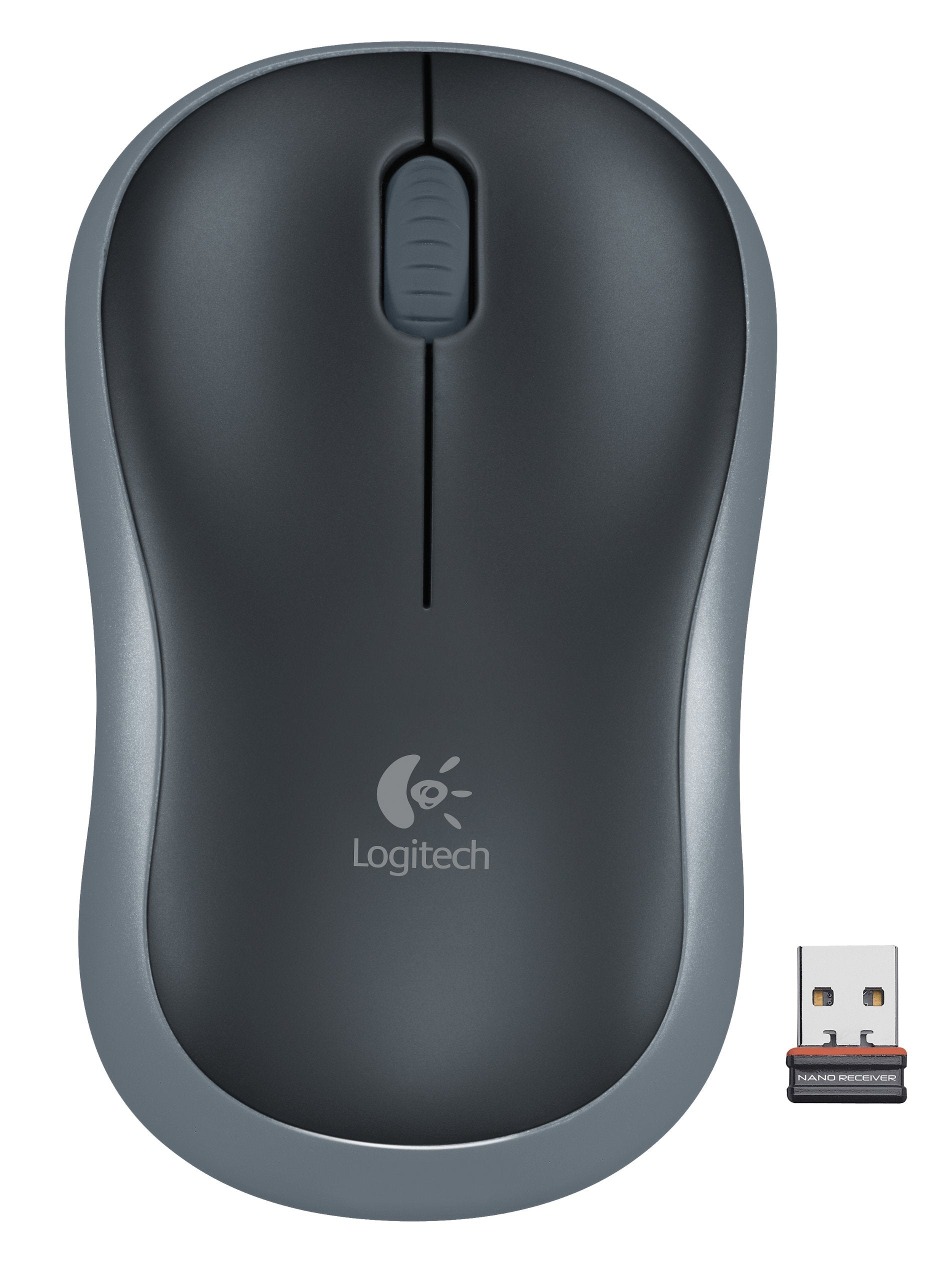 Logitech Wireless Mouse M185 - Swift Gray