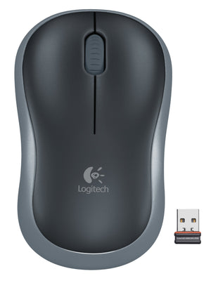 Logitech Wireless Mouse M185 - Swift Gray