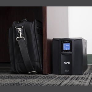 APC 1500VA Smart UPS with SmartConnect, SMC1500C Sinewave UPS Battery Backup, AVR, 120V, Line Interactive Uninterruptible Power Supply APC