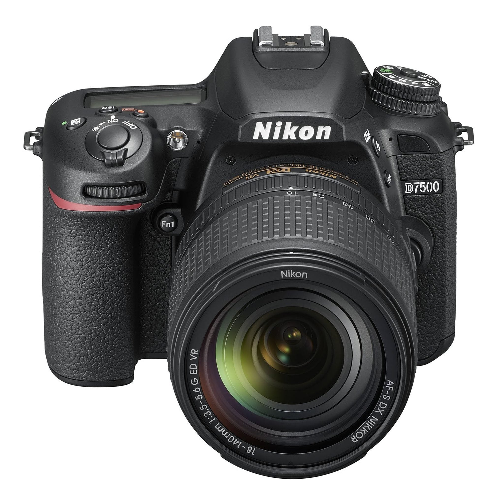 Nikon D7500 20.9MP DSLR Camera with AF-S DX NIKKOR 18-140mm f/3.5-5.6G ED VR Lens, Black - Used Nikon