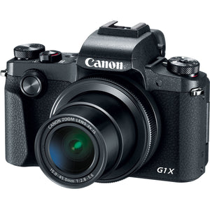 6Ave Canon PowerShot G1 X Mark III Digital Camera #2208C001 International Version No Warranty + Replacement Lithium Io