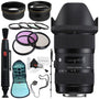 Sigma 18-35mm f/1.8 DC HSM Art Lens for Canon # 210-101 + 72mm Filter Kit