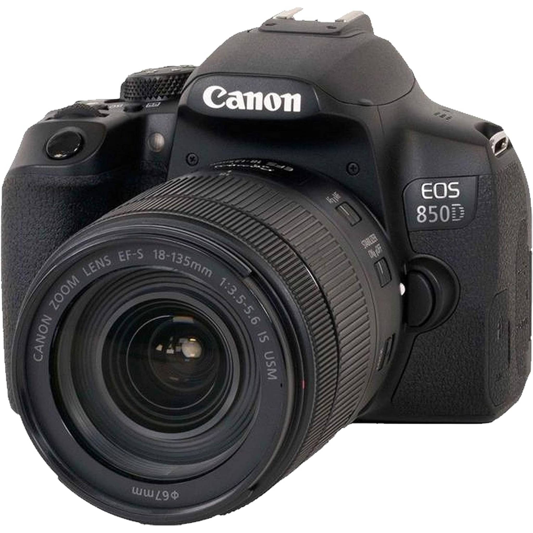 Canon EOS 850D and EF-S 18-135mm f/3.5-5.6 IS USM Lens International Model