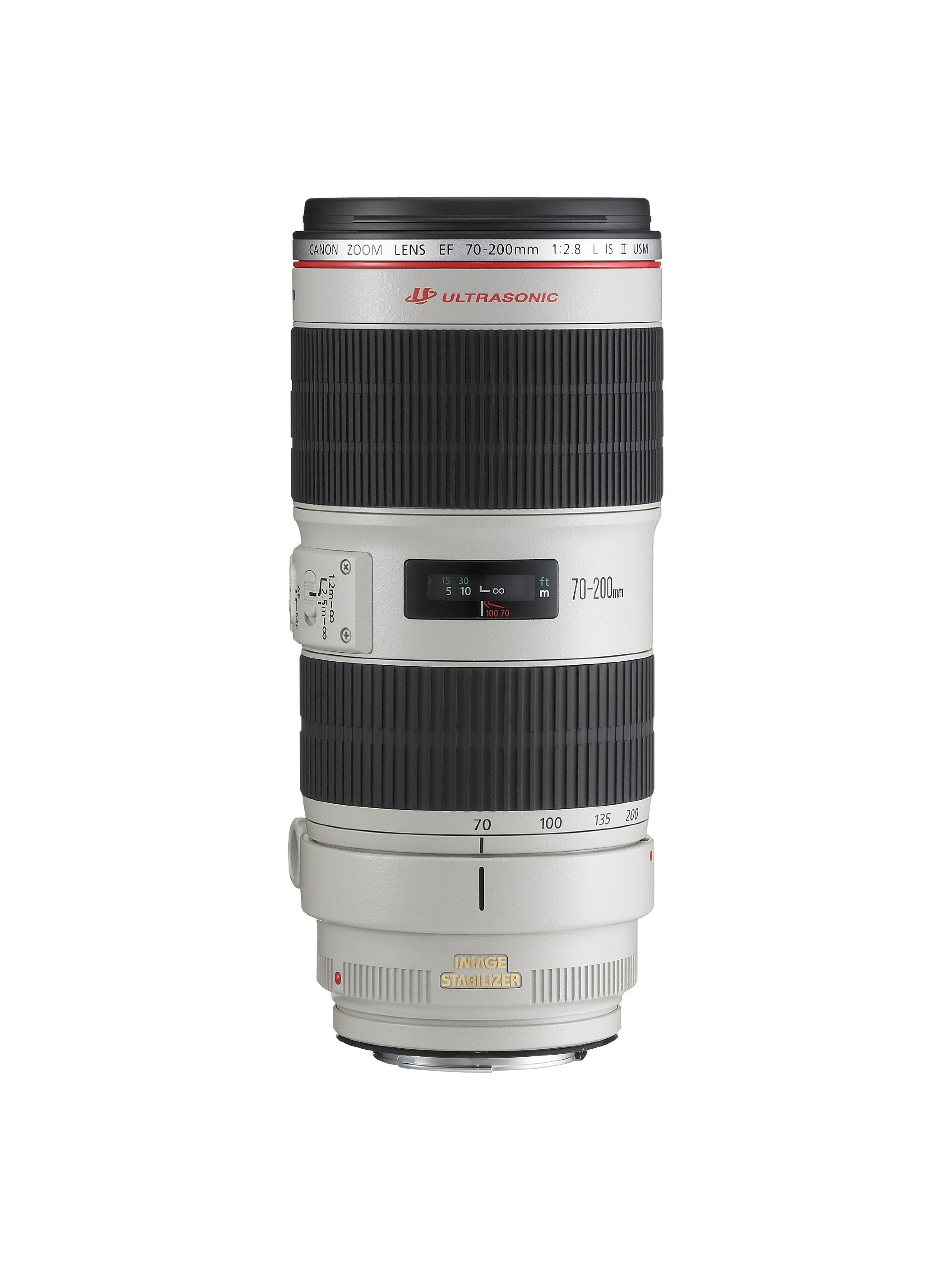 Canon EF 70-200mm f/2.8L IS II Telephoto Zoom Lens USM, Model EF70-200LIS2 - International Version