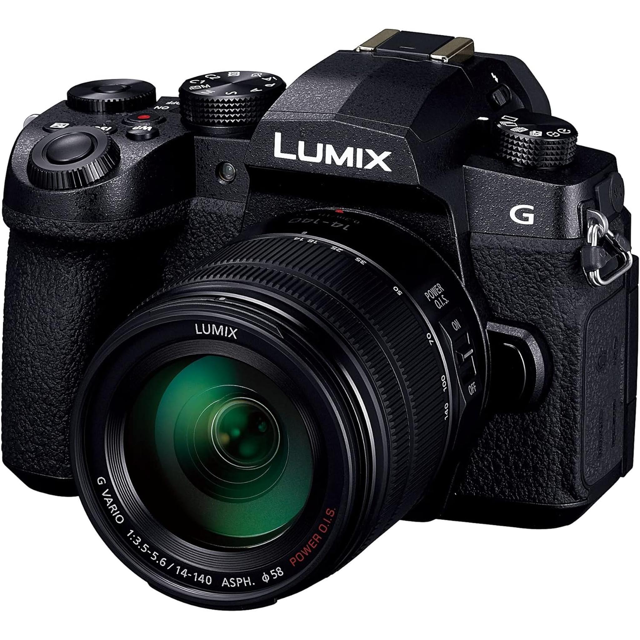 Panasonic Mirrorless Camera Lumix G99DH High Magnification Zoom Lens Kit, Black, DC-G99DH-K Panasonic