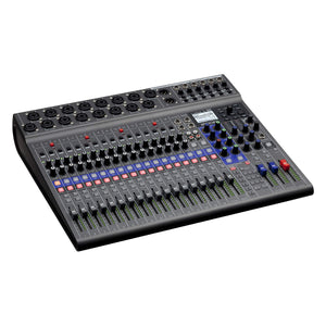 Zoom LiveTrak L-20 Digital Mixer & Multitrack Recorder, 20-Input/ 22-Channel SD Card Recorder, 22-in/4-out USB Audio Interface, 6 Customizable Outputs, Wireless iOS Control Zoom