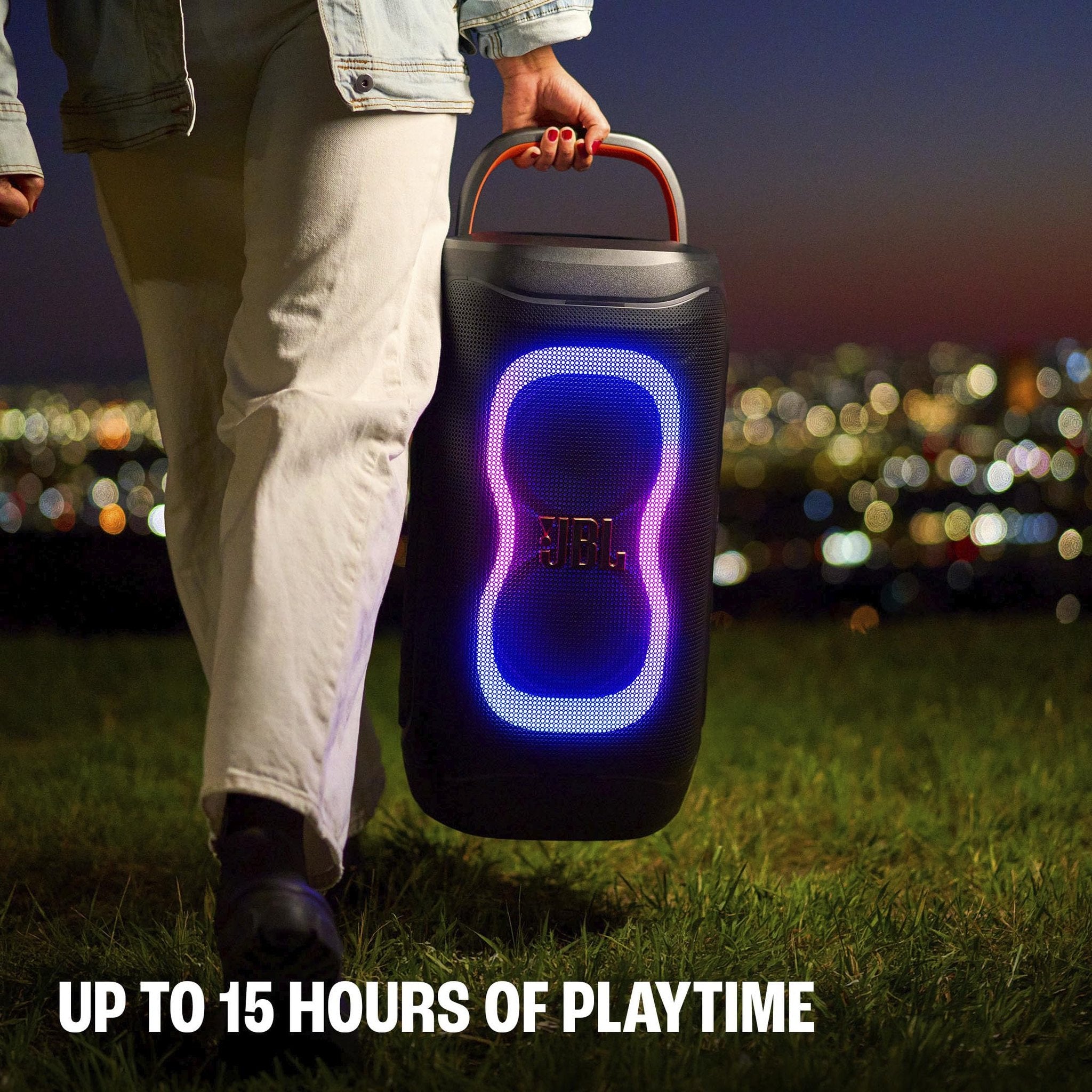 JBL PartyBox 130 - Portable Party Speaker White
