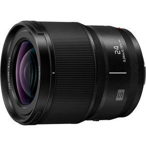Panasonic LUMIX S Series Camera Lens, 24mm F1.8 L-Mount Interchangeable Lens for Mirrorless Full Frame Digital Cameras, S-S24 - Reconditioned Panasonic