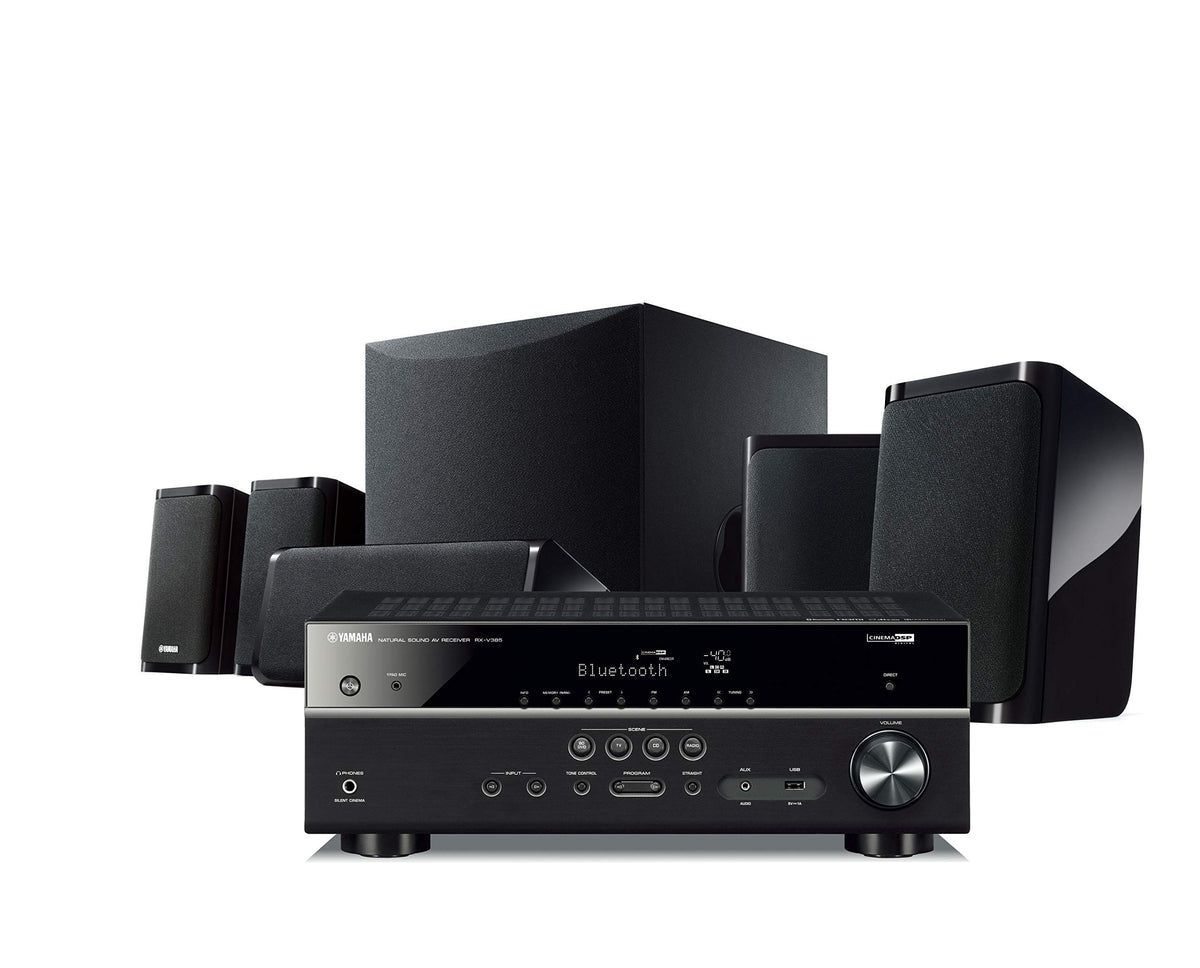 Yamaha YHT-4950U 4K Ultra HD 5.1-Ch Home Theater System With Bluetooth - Black Renewed - Reconditioned