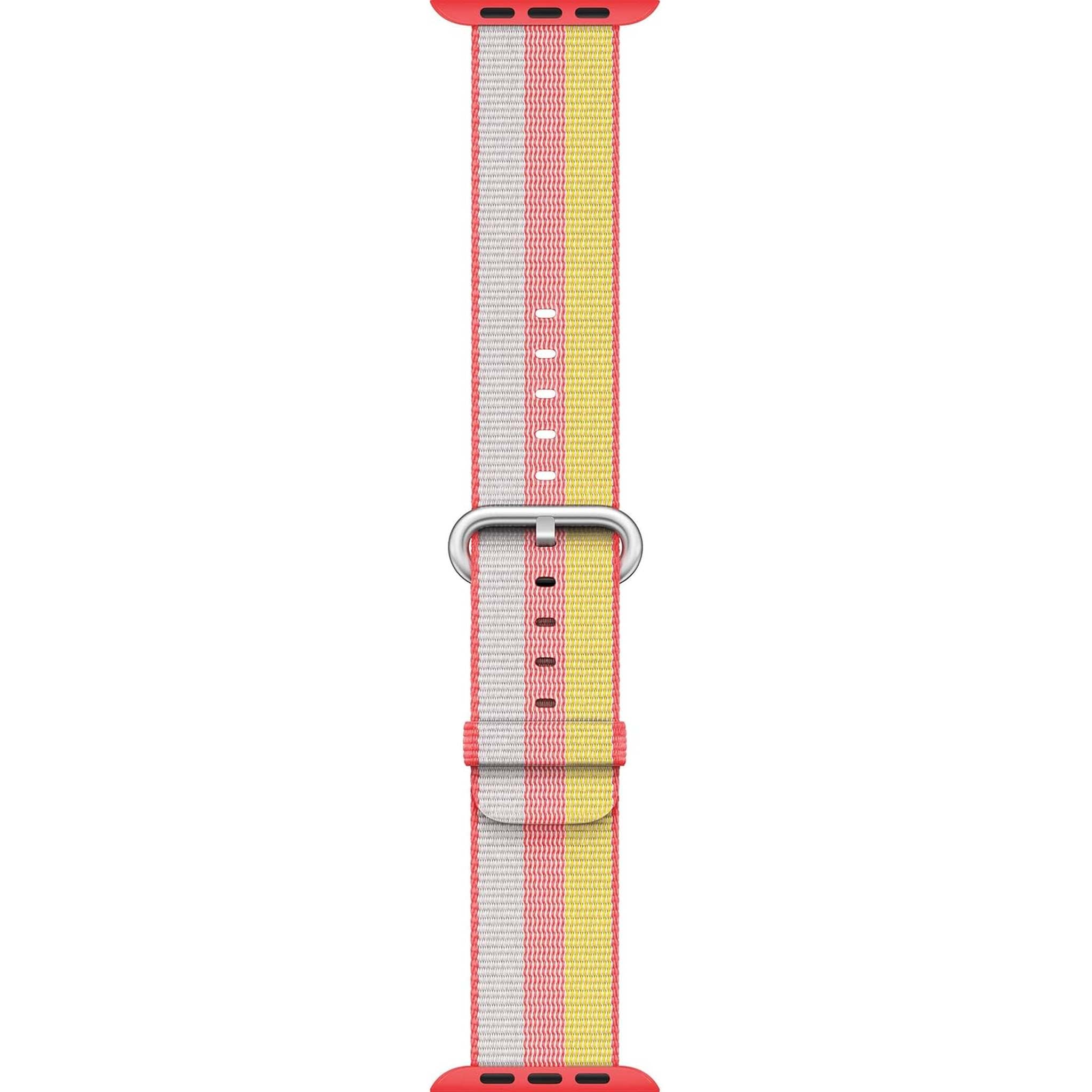 Apple Smartwatch Replacement Woven Nylon Band for Apple Watch - Red Woven Apple