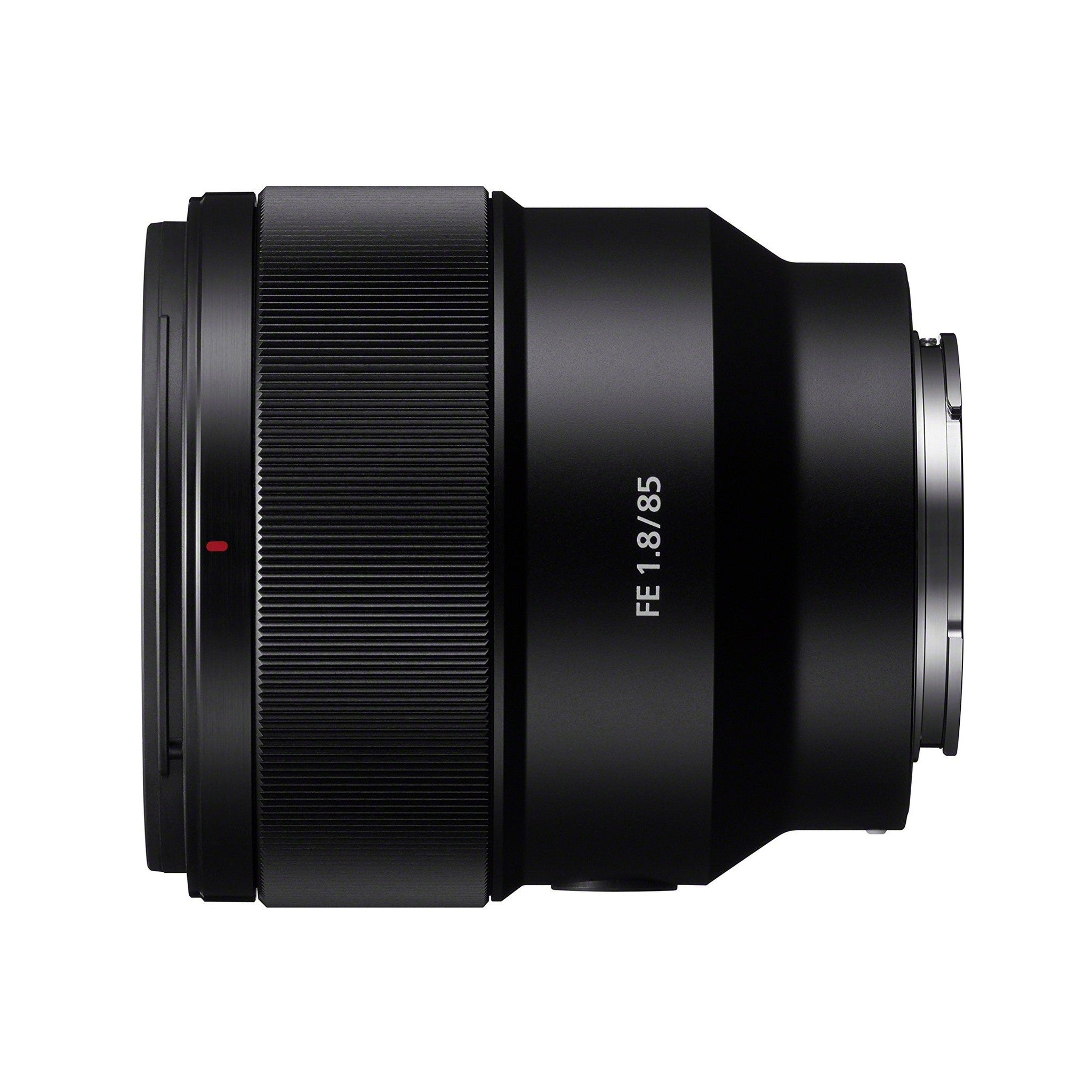 Sony SEL85F18 85mm F/1.8-22 Medium-Telephoto Fixed Prime Camera Lens, Black - Refurbished - Used Sony
