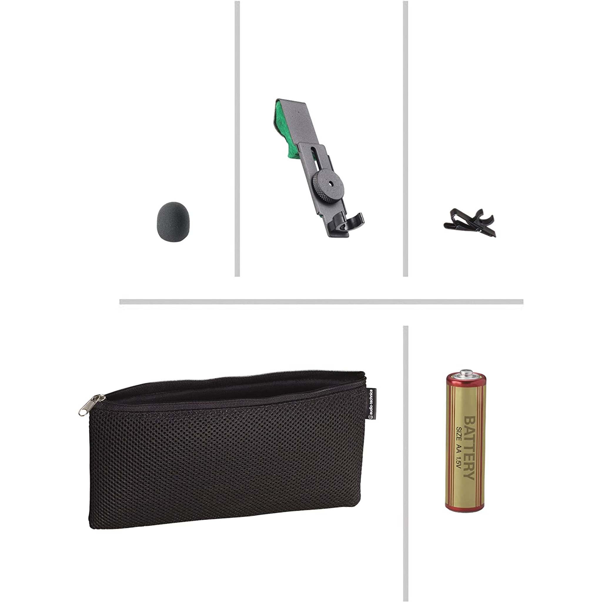 Audio-Technica PRO 70 Cardioid Lavalier Microphone with Accessories Audio-Technica
