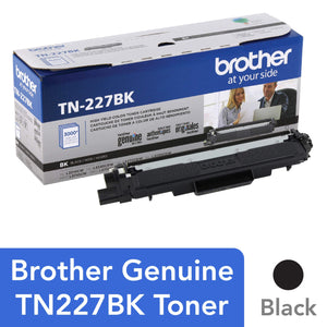 Brother TN227BK High-Yield Toner Cartridge - Black