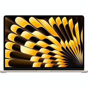 Apple 2023 MacBook Air Laptop with M2 chip: 15.3-inch Liquid Retina Display, 8GB Unified Memory, 256GB SSD Storage, 1080p FaceTime HD Camera, Touch ID. Works with iPhone/iPad; Starlight - Reconditioned Apple