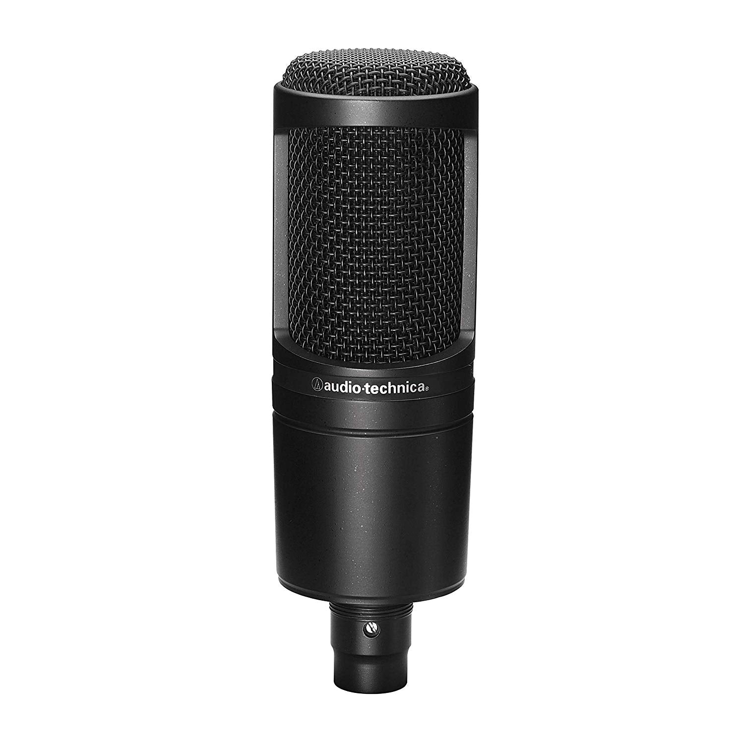 Audio-Technica AT2020 Cardioid Condenser Studio XLR Microphone, Black