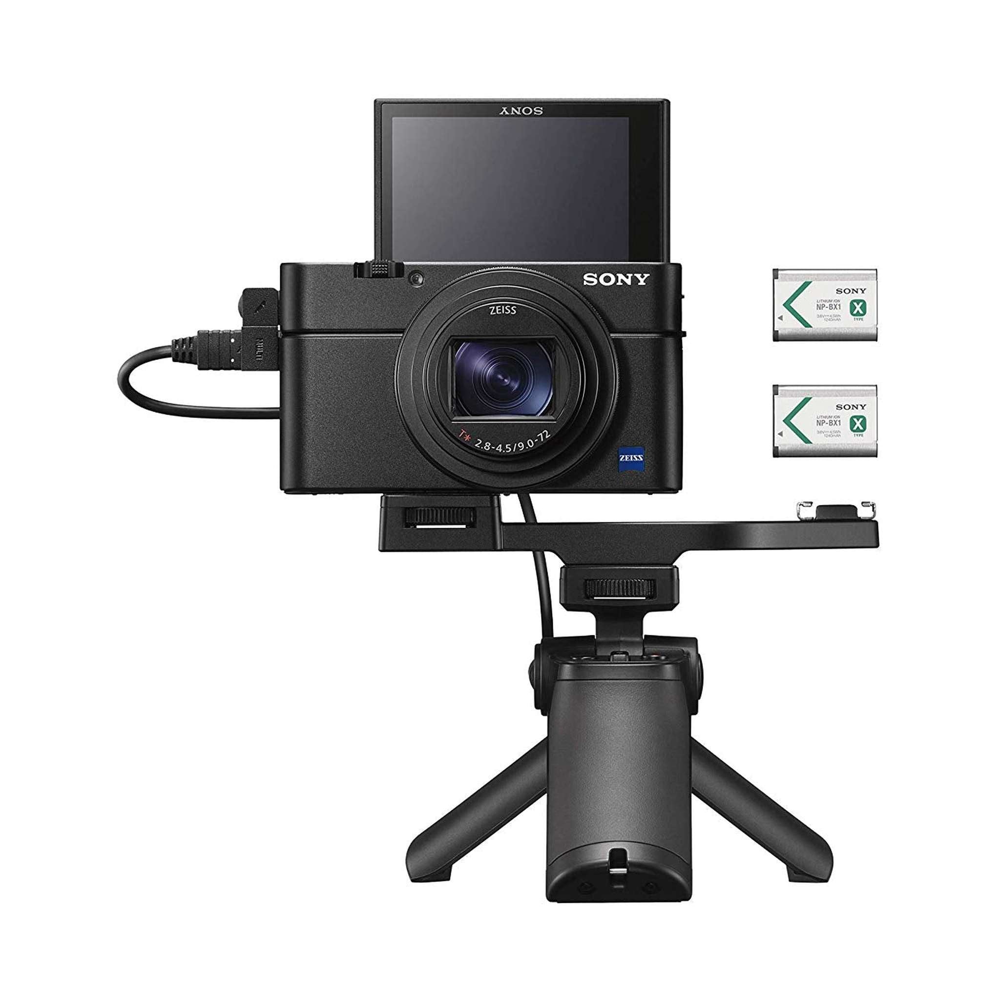 Sony Cyber-shot DSC-RX100 VII 20.1MP Point & Shoot Digital Camera - Black Body - Reconditioned Sony