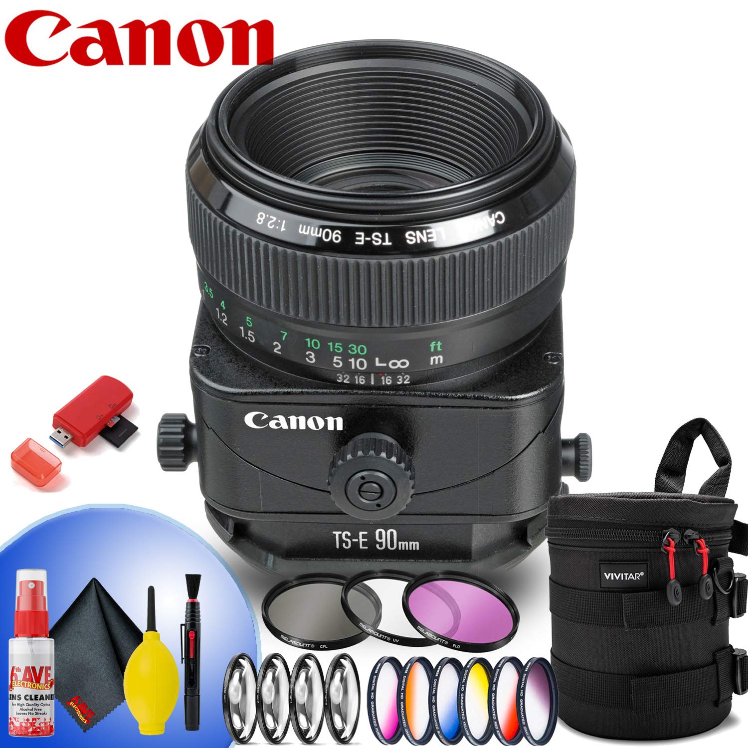 Canon TS-E 90mm f/2.8 Tilt-Shift Lens (Intl Model) - Prime, Artistic Portraiture