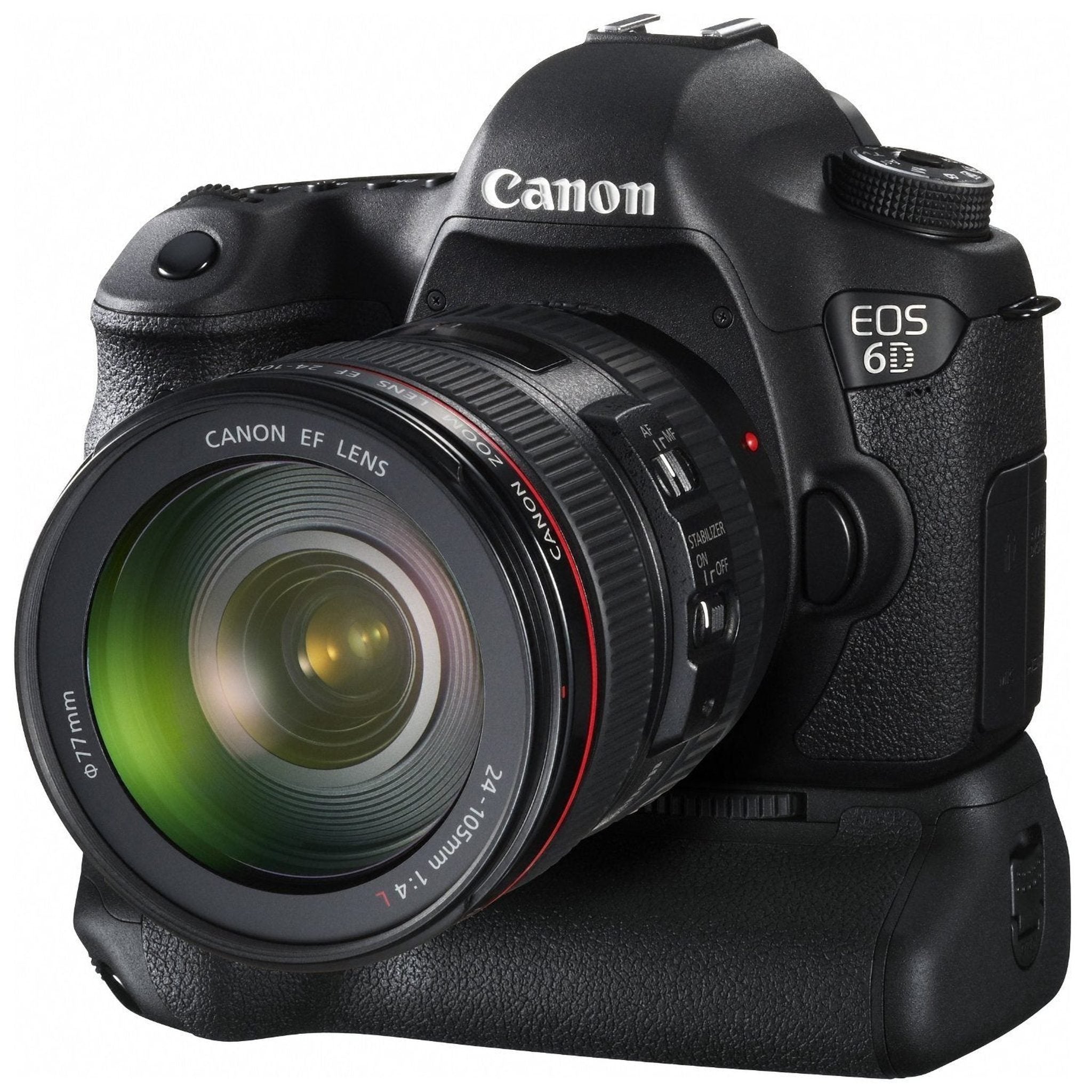 Canon EOS 6D with EF 24-105mm F4L IS USM Lens - International Version No Warranty Canon
