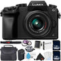Panasonic Lumix DMC-G7 Mirrorless Digital Camera +14-42mm Lens Bundle +2X 64GB M
