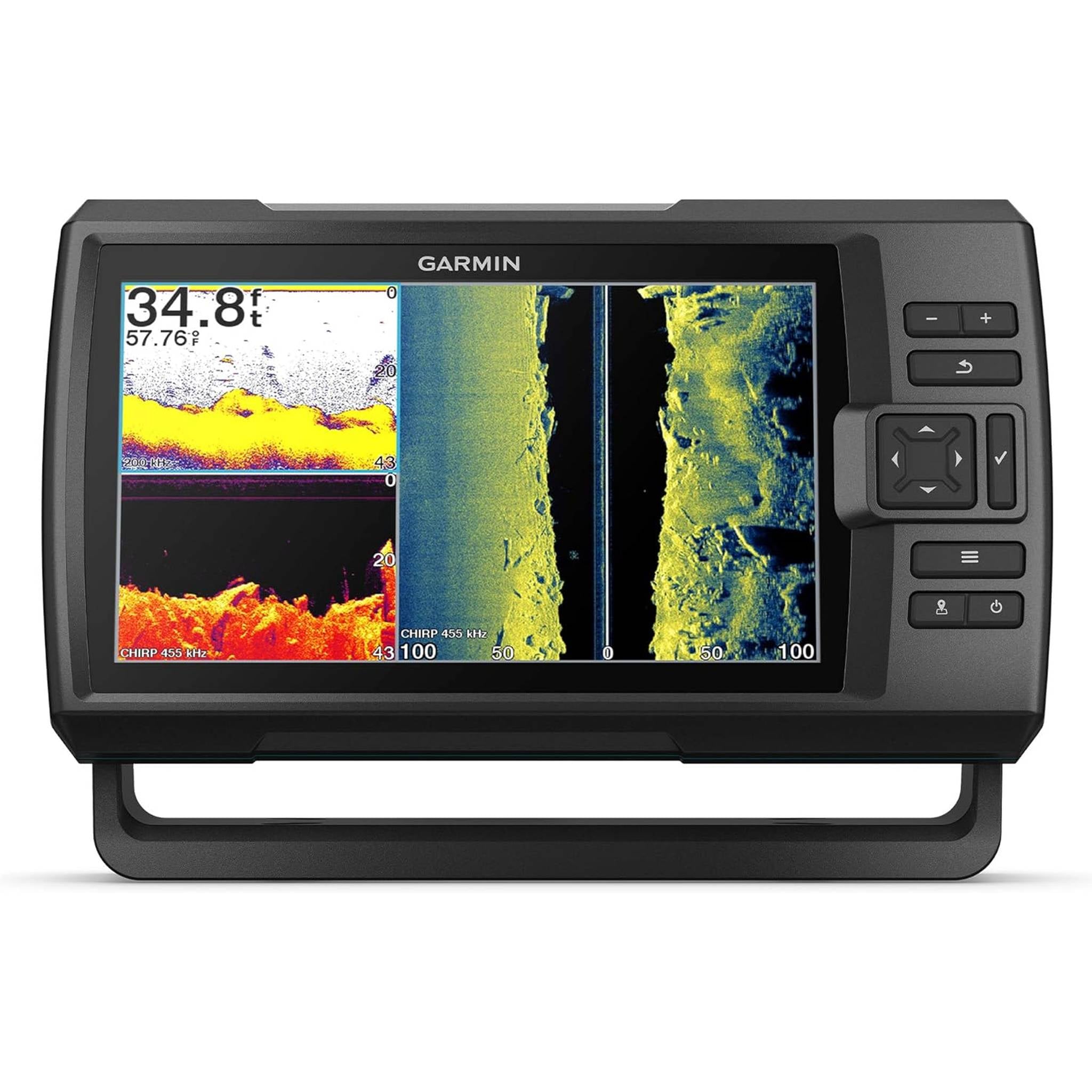 Garmin Striker Vivid 9sv, Easy-to-Use 5-inch Color Fishfinder and Sonar Transducer, Vivid Scanning Sonar Color Palettes, 9 inch 010-02554-00