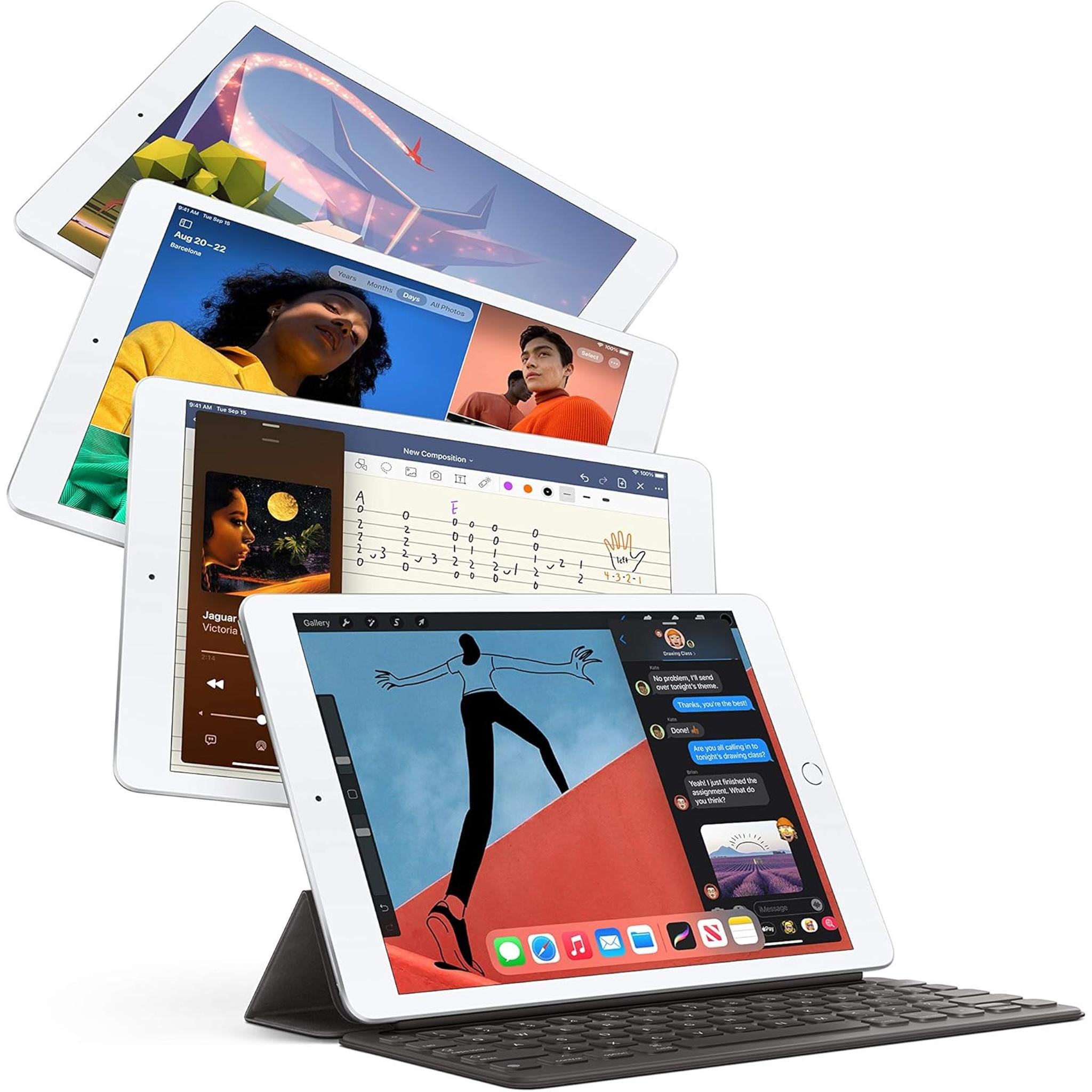 Apple 10.2" iPad 8th Gen, 32GB/128GB Wi-Fi Only - Apple